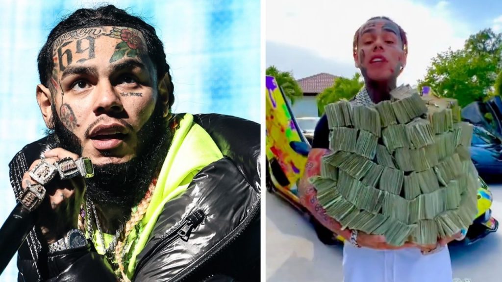 tekashi 69 prop money on instagram