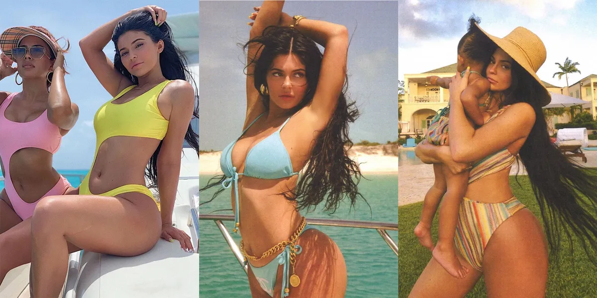 Kylie Jenner Shows Her Sexy Body On Vacation With Travis Scott