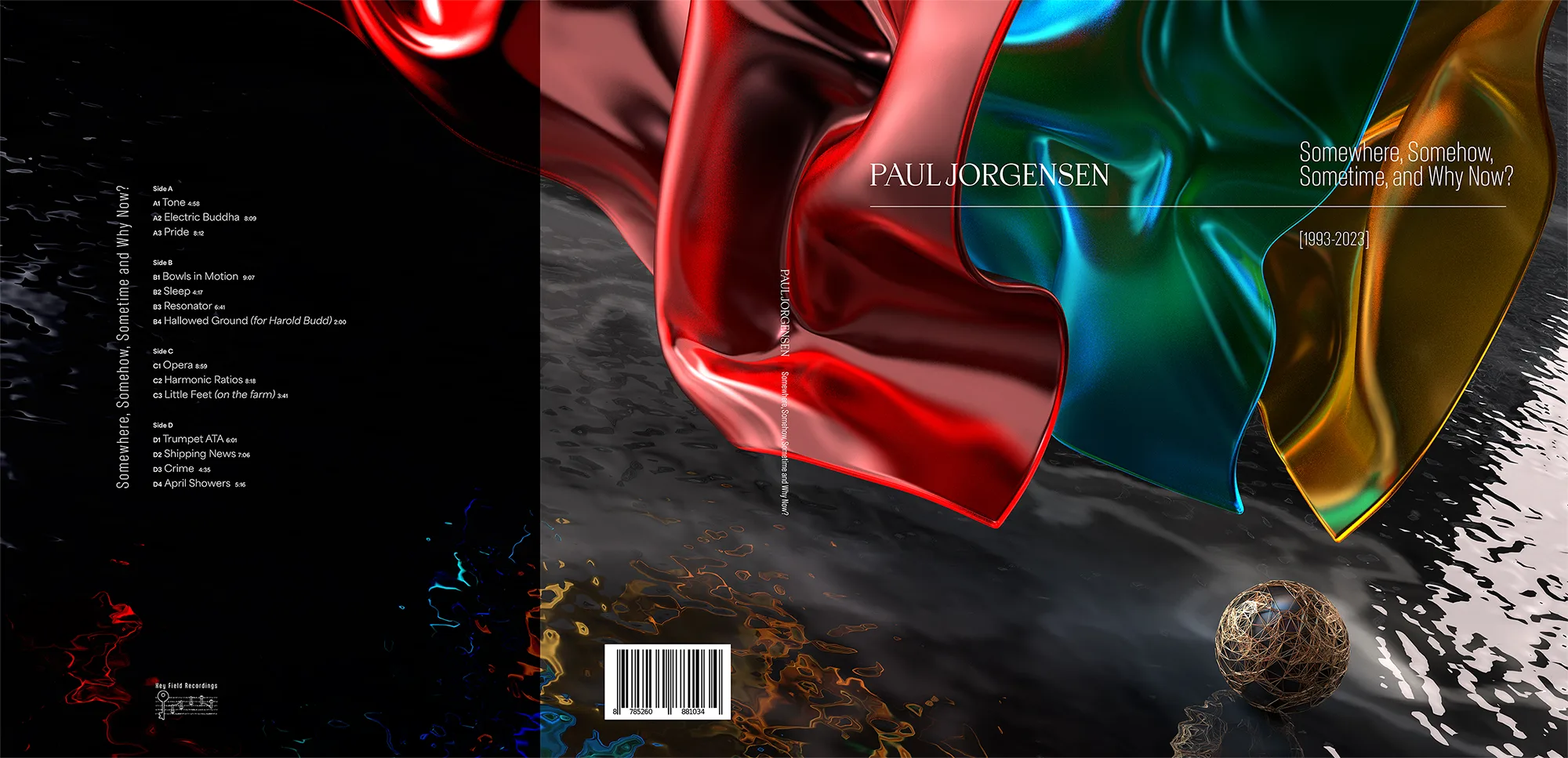 PAUL JORGENSEN IS PUSHING MUSICAL BOUNDARIES WITH HIS NEW ALBUM “SOMEHOW, SOMEWHERE, SOMETIME AND WHY NOW?