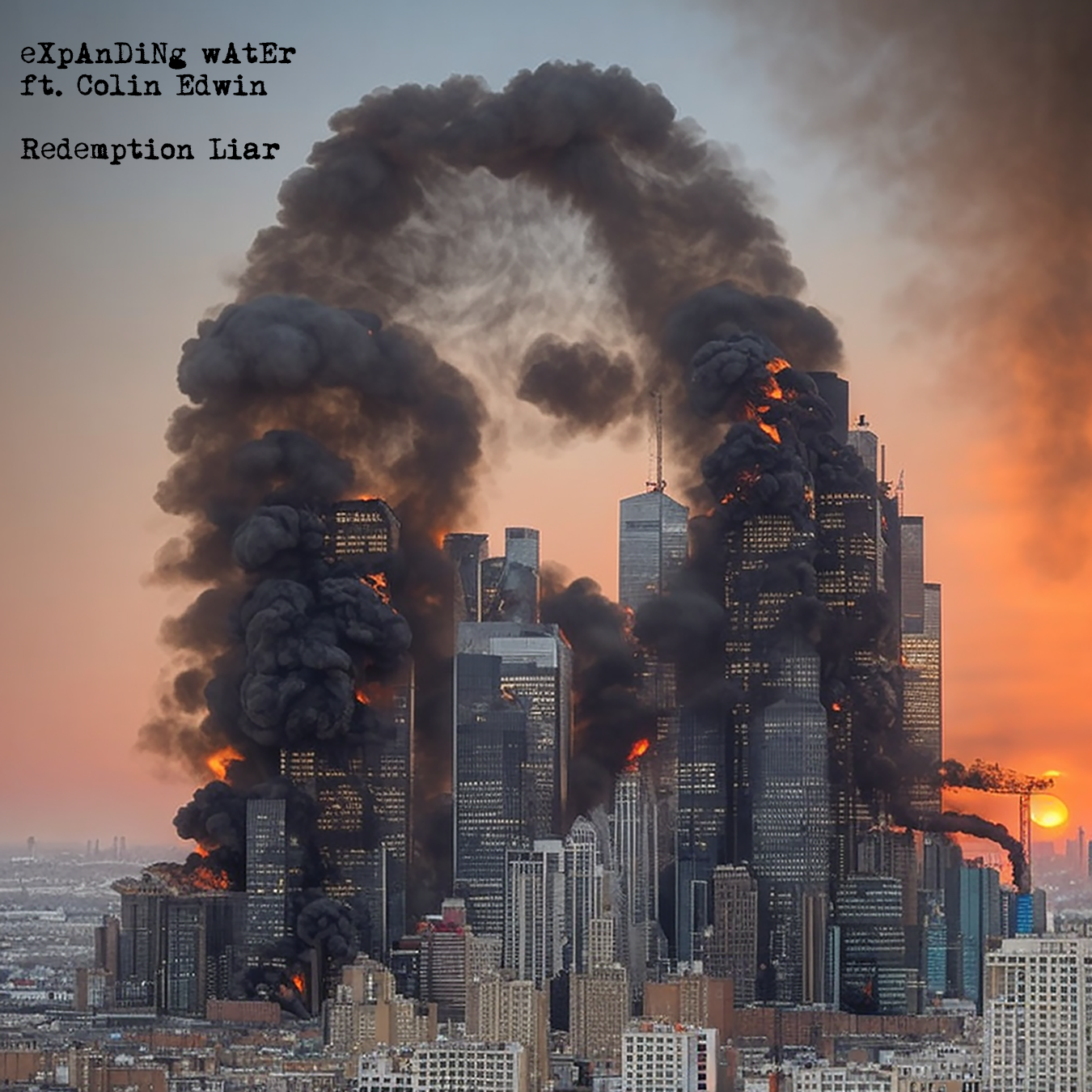 EXPANDING WATER RELEASES “REDEMPTION LIAR”, A SONG QUESTIONING THE PURPOSE OR POWER OF ENTITIES