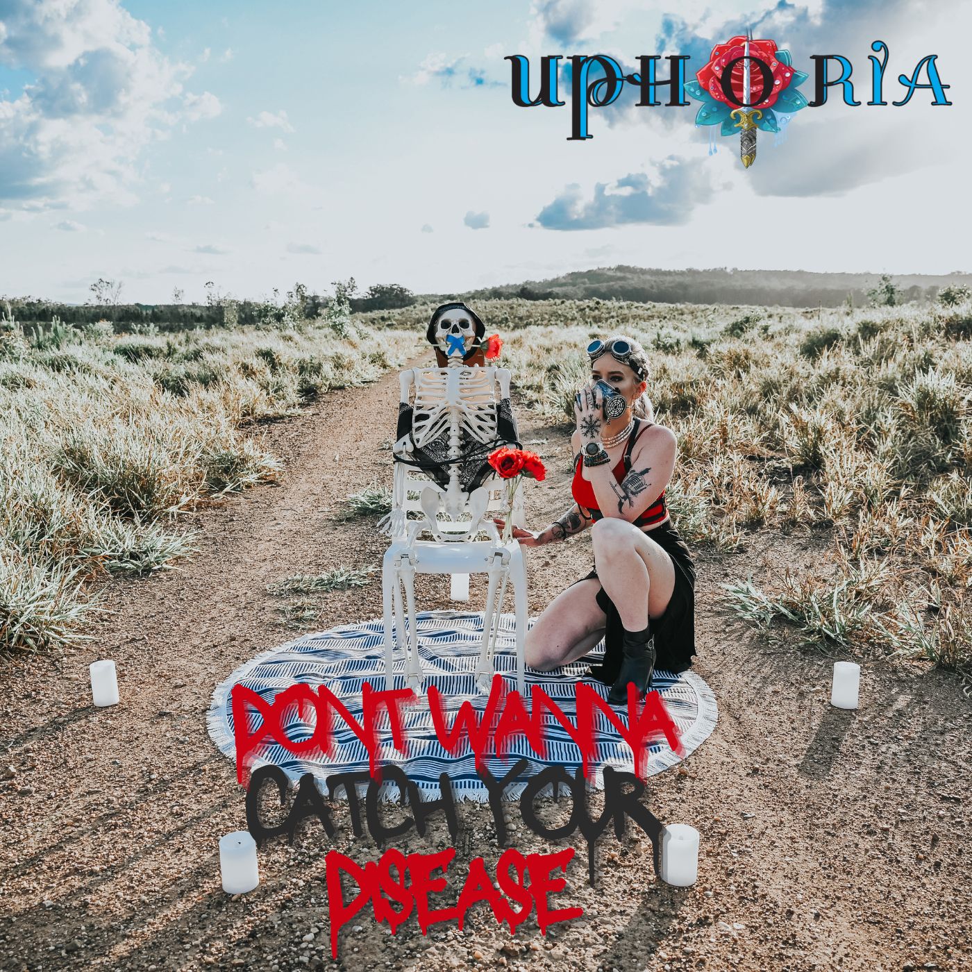 UPHORIA TEACHES LISTENERS TO ABANDON NARCISSISTIC BEHAVIOR WITH HER DEBUT SONG “DON’T WANNA CATCH YOUR DISEASE “