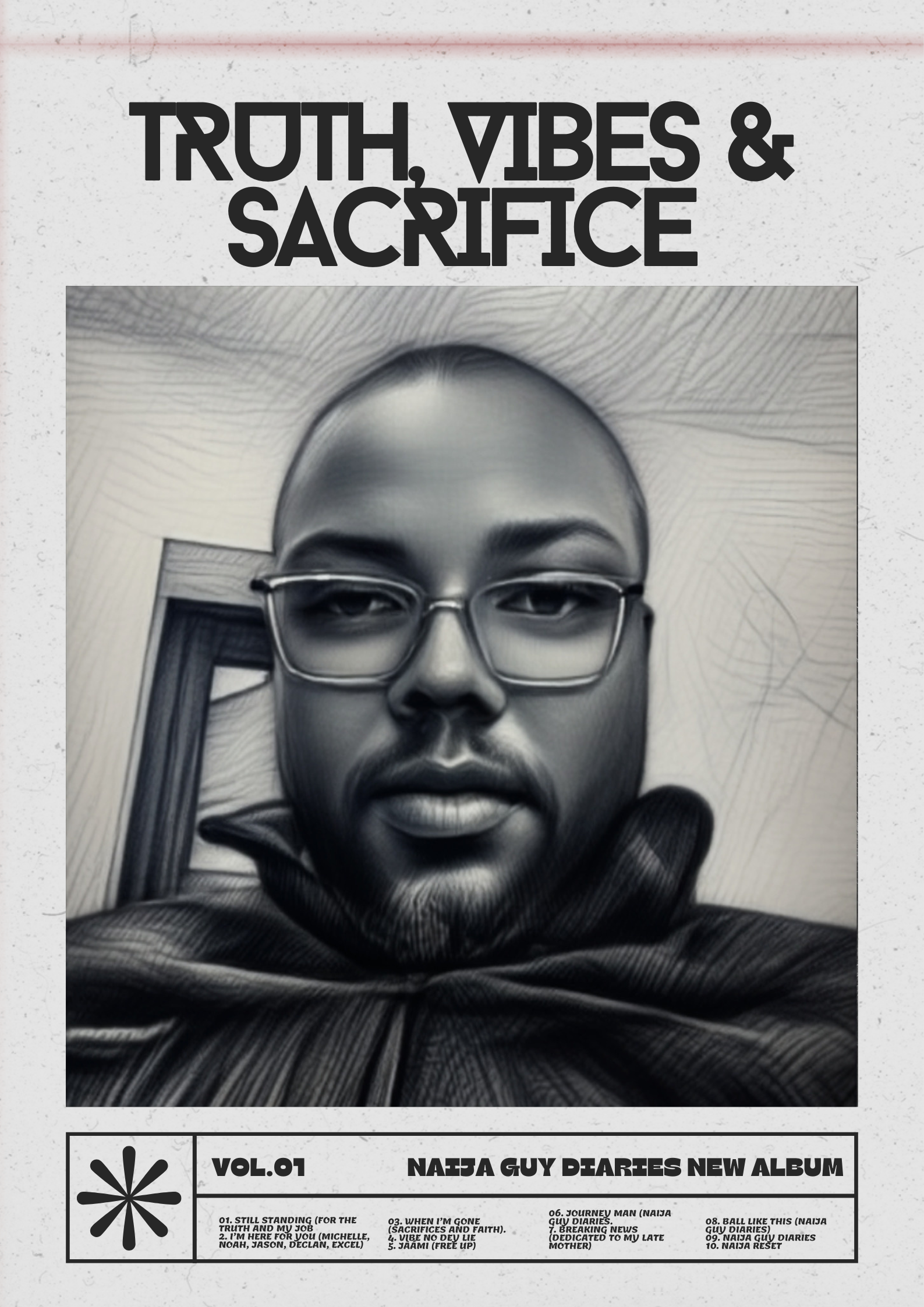NAIJA GUY DAIRIES’ “TRUTH, VIBES AND SACRIFICE” ALBUM IS A TRIBUTE TO OPTIMISM