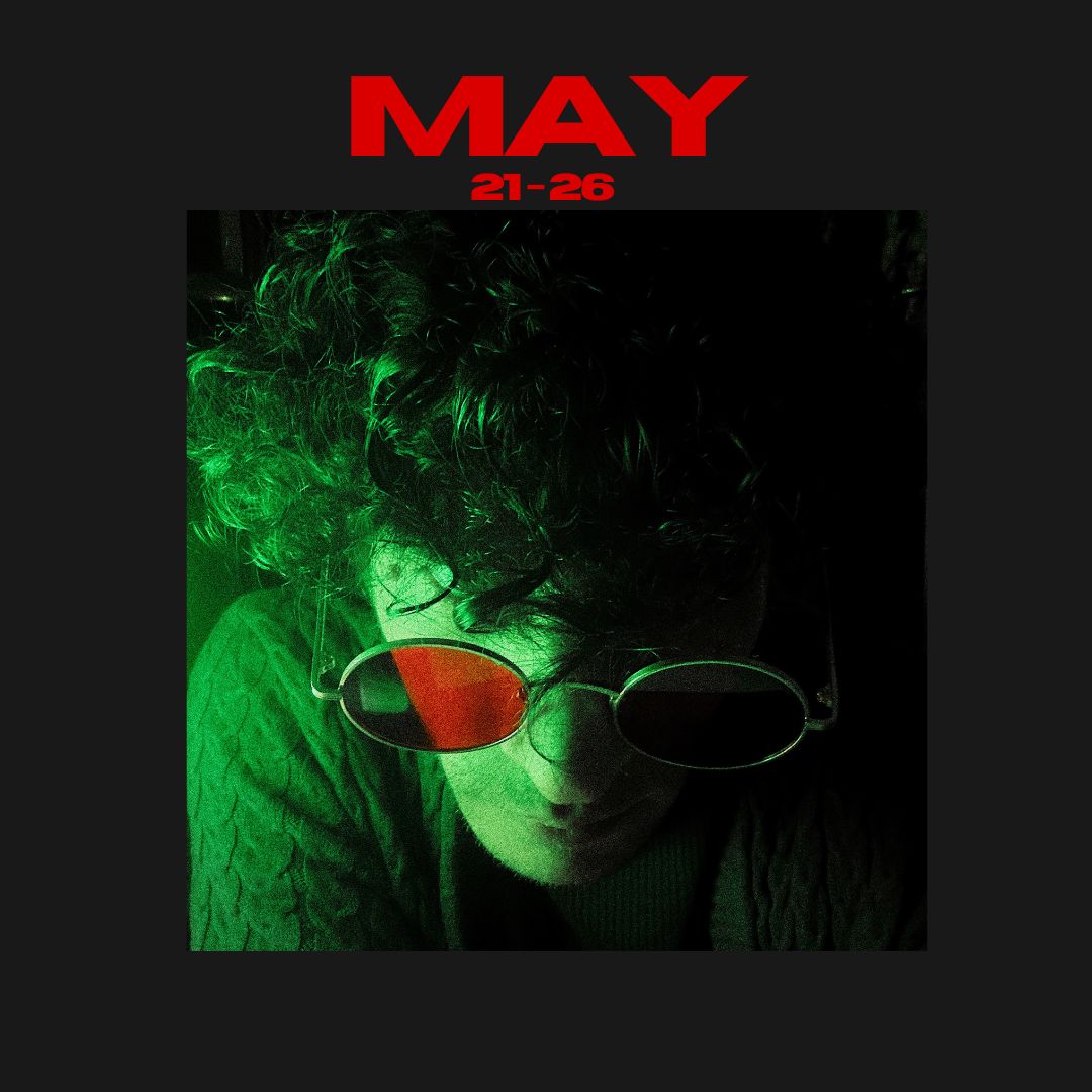 EXPERIENCE THE RAW BRILLIANCE AND SINCERITY OF EVAN DE ROEPER’S MUSIC WITH HIS NEW EP “MAY: 21-26”