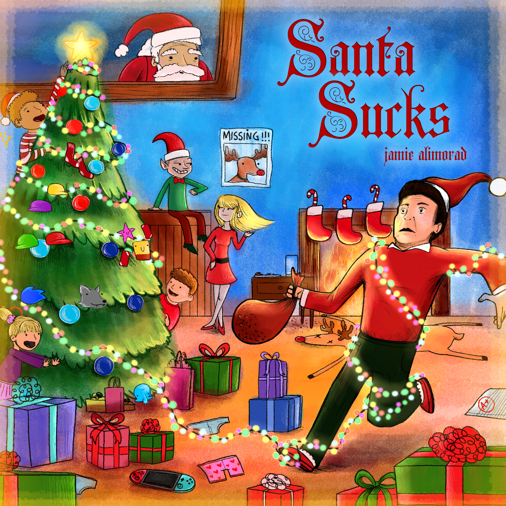 JAMIE ALIMORAD DROPS THE TRUTH BOMB: “SANTA SUCKS” IS THE REBELLIOUS HOLIDAY ANTHEM WE ACTUALLY NEED