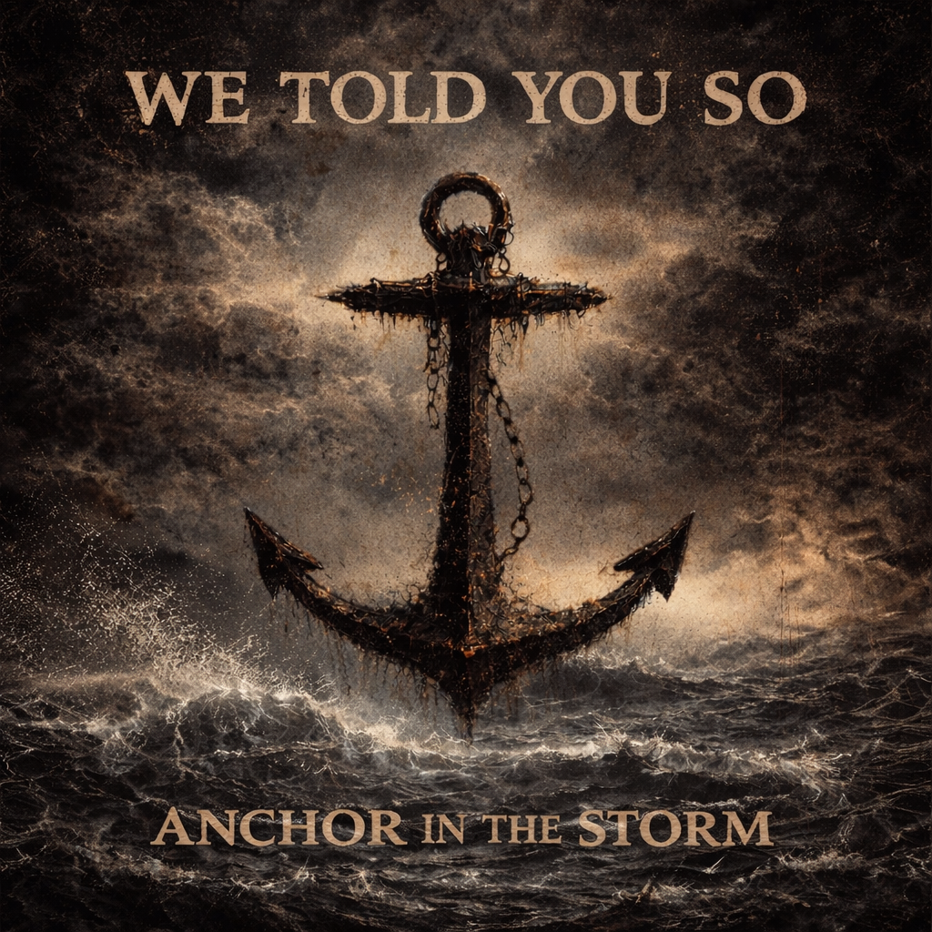 WE TOLD YOU SO  HONORS A FALLEN HEROINE IN THEIR NEW SONG “ANCHOR IN THE STORM”