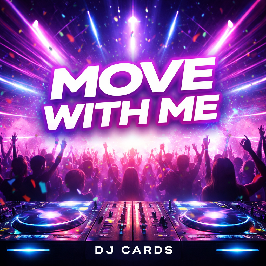 A PERFECT NEON SANCTUARY: DJ CARDS CAPTURES THE MAGIC OF ESCAPE AND PURE CONNECTION WITH “MOVE WITH ME”