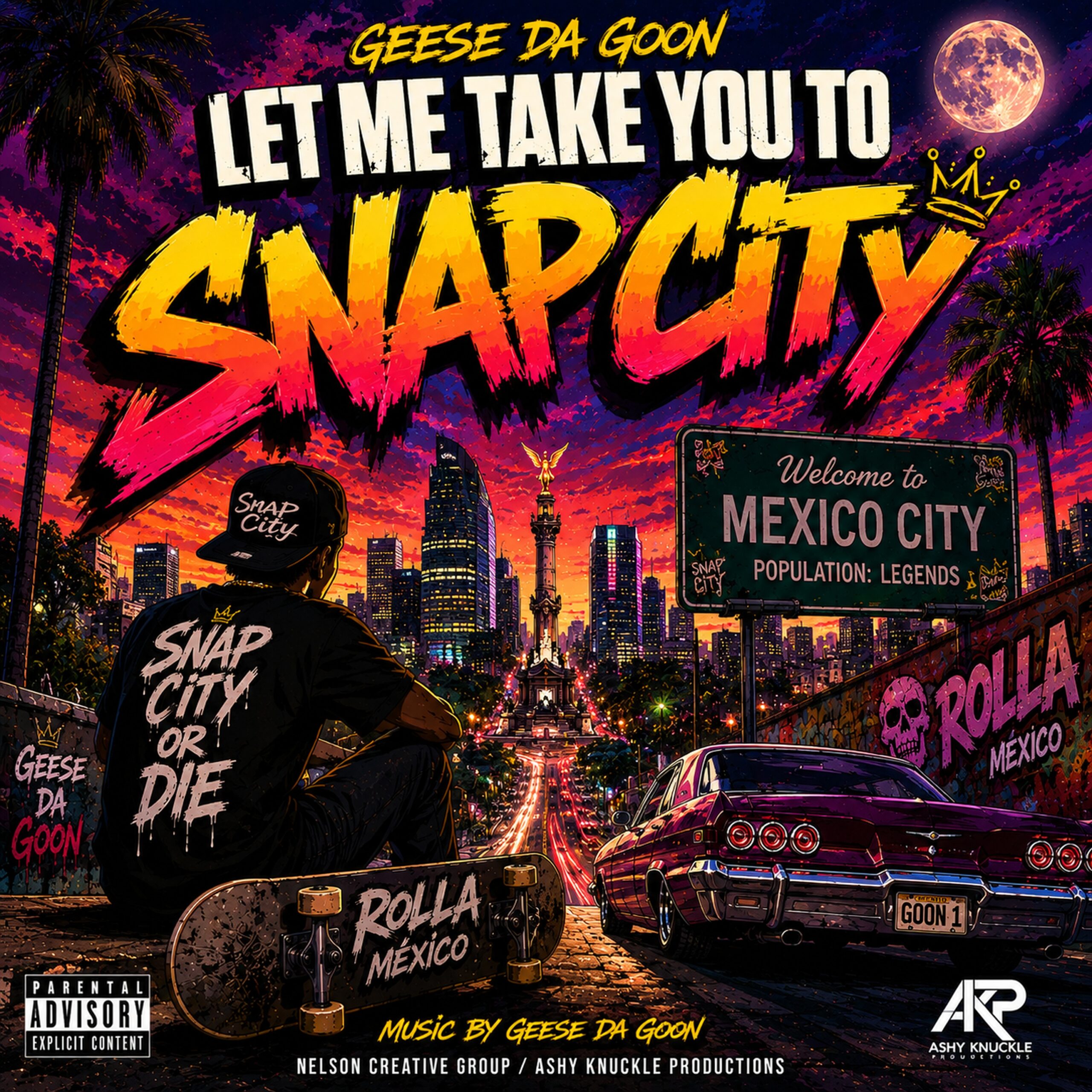 RHYTHM ON WHEELS: AN IMMERSIVE JOURNEY INTO GEESE DA GOON’S “LET ME TAKE YOU TO SNAP CITY” EP