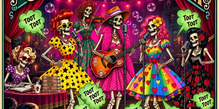 CASSY JUDY TURNS MORTALITY INTO A TRIUMPHANT CELEBRATION OF JOY AND FREEDOM WITH THE UNFORGETTABLE MASTERPIECE “ORCHESTRA OF DEATH”